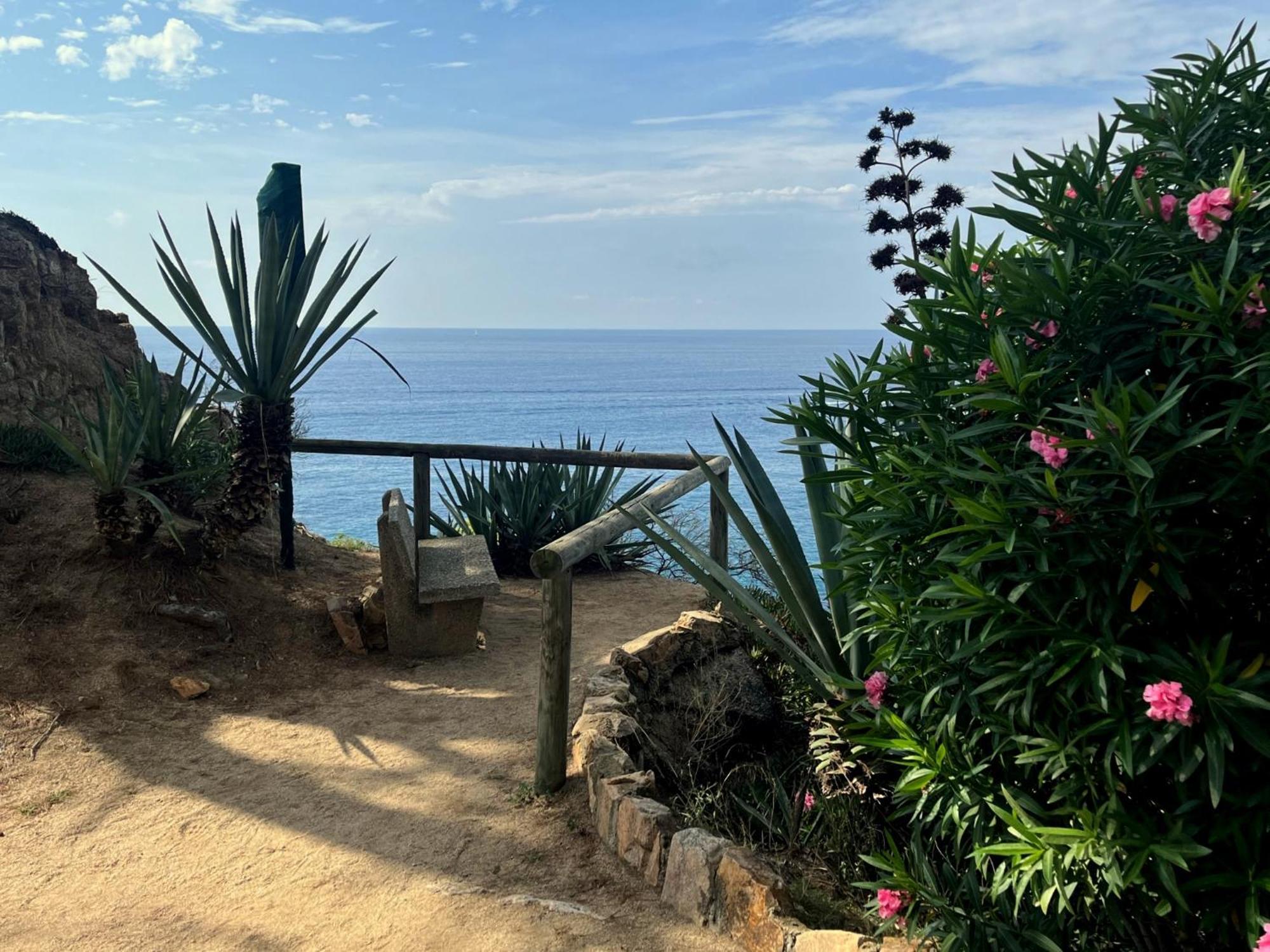 Апартаменты Les Terrasses De Cala Llevado Тосса-де-Мар Экстерьер фото