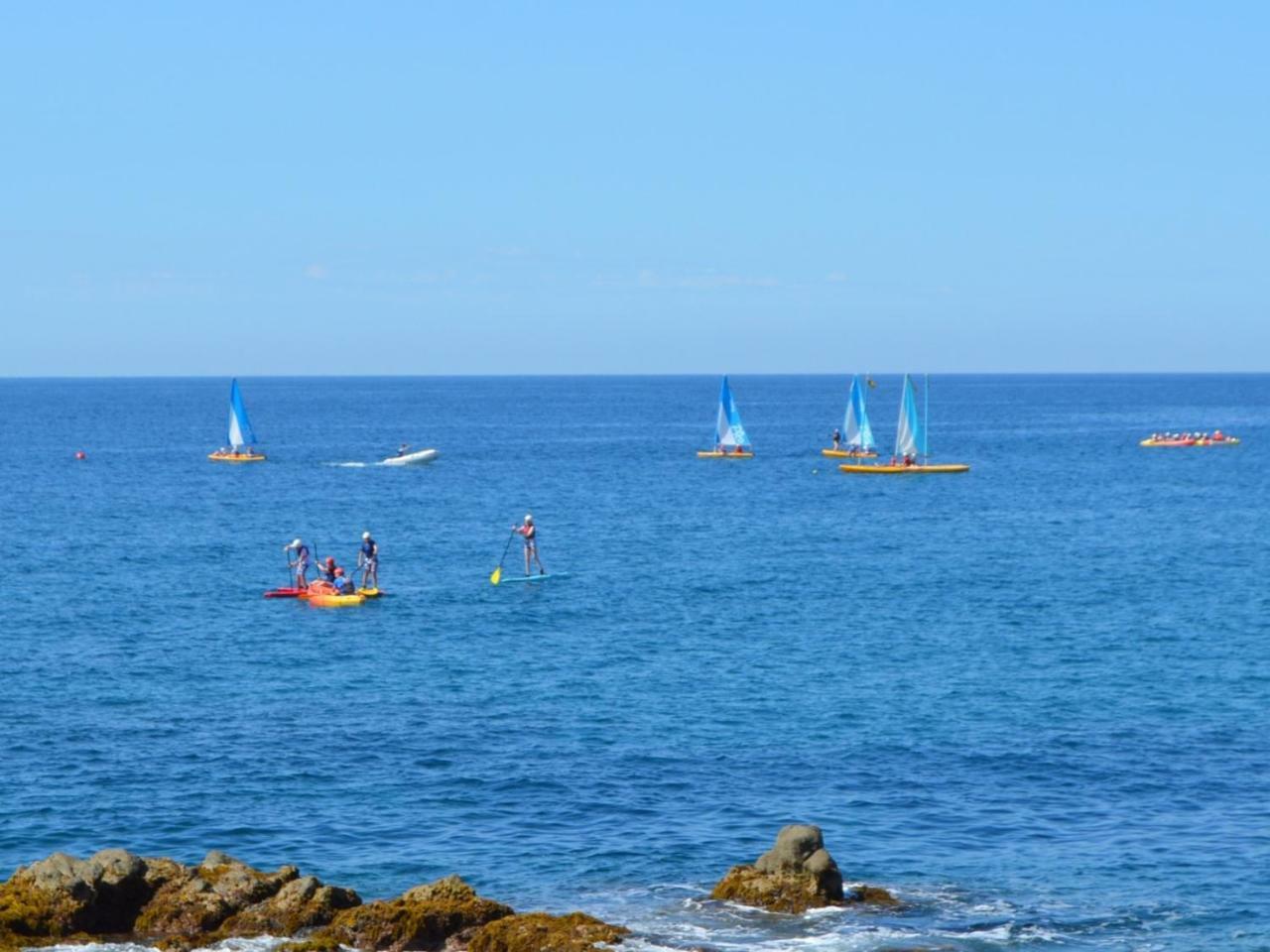 Апартаменты Les Terrasses De Cala Llevado Тосса-де-Мар Экстерьер фото
