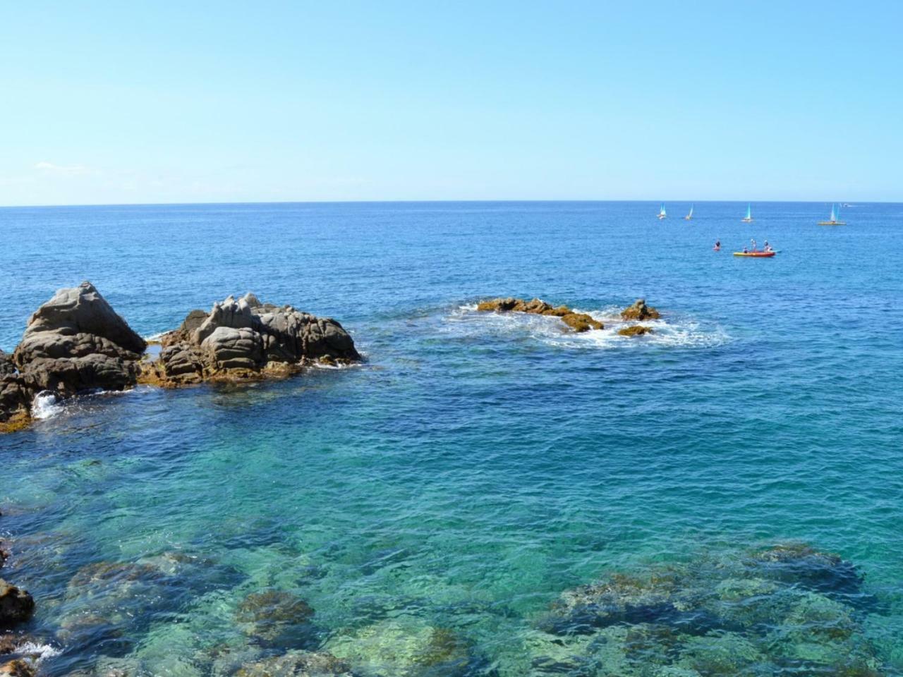 Апартаменты Les Terrasses De Cala Llevado Тосса-де-Мар Экстерьер фото